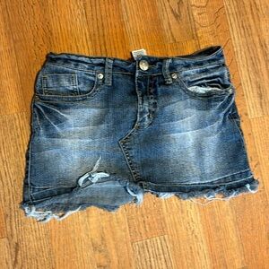 Girls Jean skorts. Size 10.
